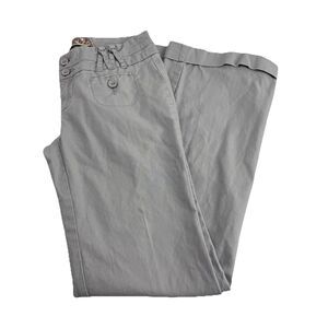 Daughters of the Liberation Anthropologie Wide Leg Cotton Pants Size 4 Anthro